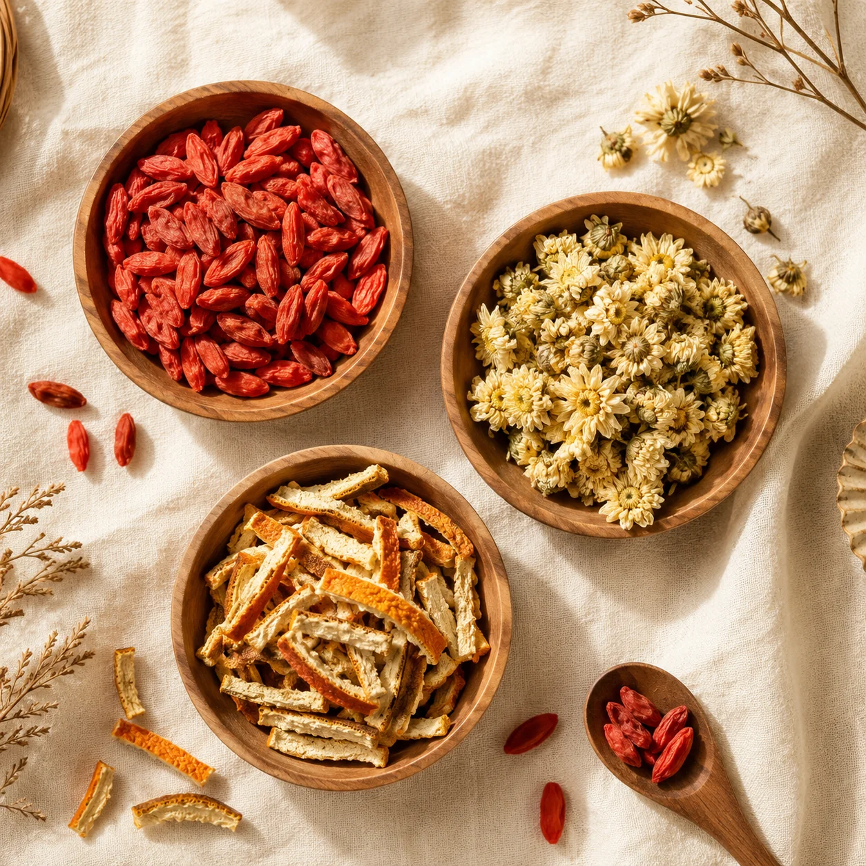 Herbal TCM ingredients